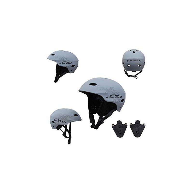 Concept X Helmet Kite Surfing Wakeboard Kayak Grey (XXL)
