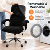 Velvet Stretch Office Chair Cover Set for Chair Protection –