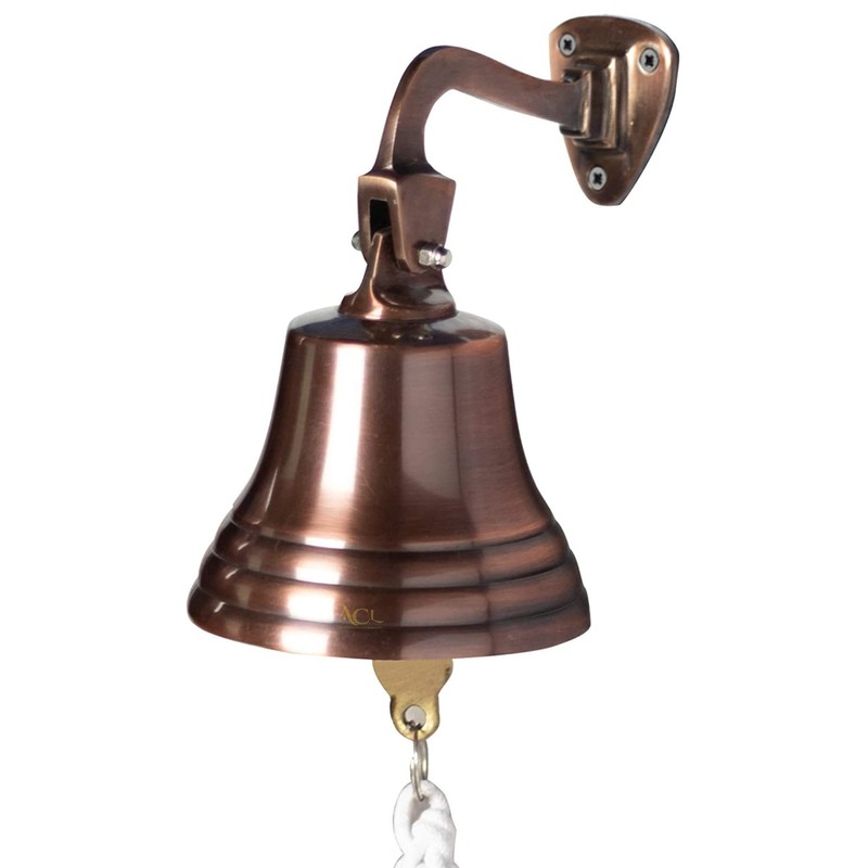Wall Mounted Bell | Last Orders Bell with Rope Pull