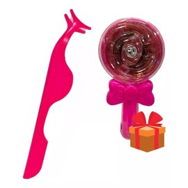Beauty Tools Pinza Metalica Para Colocar Pestañas Postiza 1 Pieza