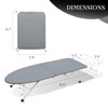 2023 Reinforced Tabletop Ironing Board,Portable Iron Board with Iron Rest,