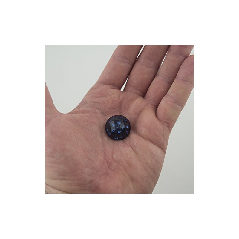HAND® No.040 Midnight Blue Luxurious Fashion Crystal Buttons 20 mm