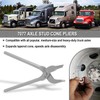 General Axle Stud Cone Pliers Removal Tool, Tapered Cone Extractor