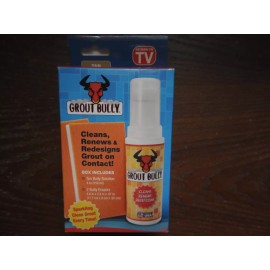 Grout Bully TAN 4OZ Cleaning Solution & 2 Bully Erasers~Clean Grout TAN COLOR
