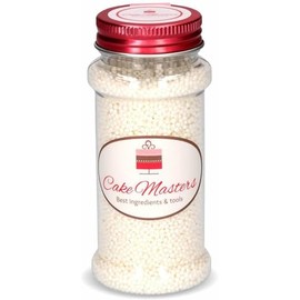 Mini Sugar Pearls White 90g