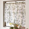 W3901910 Cafe Curtain, 100% Cotton, For Small Windows, Stylish, Blindfold,