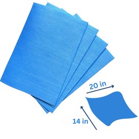 All-Purpose Cleaning Wipes 150 Count(Pack of 1) Absorbant and Fast Drying, Stronger Wipes Food Service, Dishes,Counters,Appliances,Bathrooms,Furniture,Windows,Mirrors.Dishcloths Multi-use(Blue)