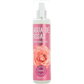 Tónico facial de agua de rosas KOKOS – 250 ml para piel sensible