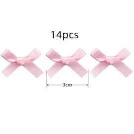 14 Piece Bow Hair Clips for Women,Naisfei Small Hair Bows Mini Hair Clips, for Women Girls Pink Hair Bow Barrette Bowknot Hair Clip Cute Hair Accessories Hairpins Hairclips (Pink)