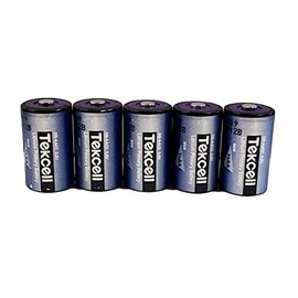 5 Tekcell SB-AA02 14250 1/2 AA 3.6 Volt Lithium Batteries