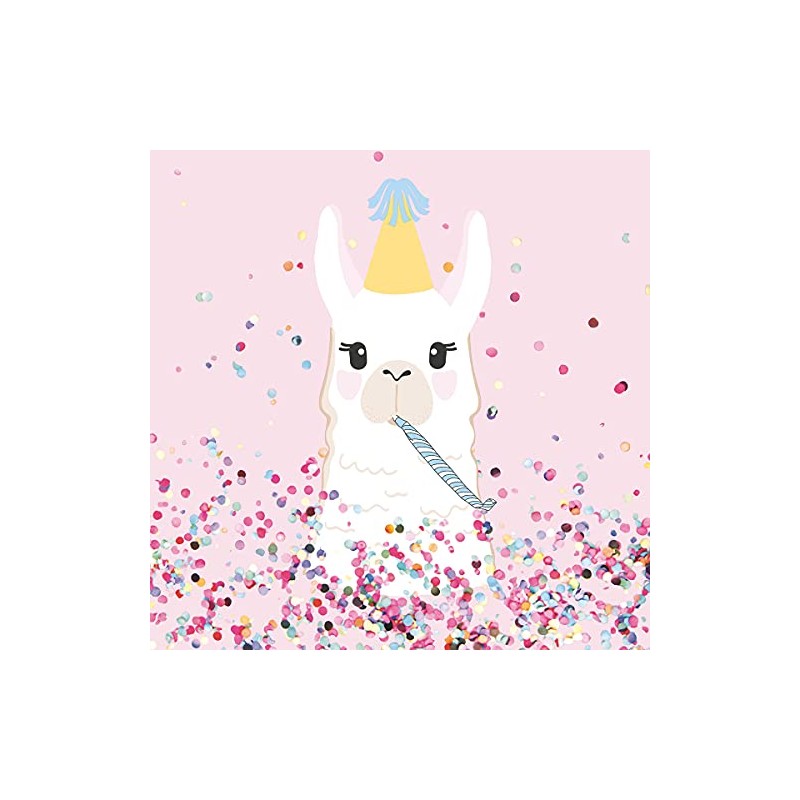 20 Napkins Llama in Party Mood | Animals | Children