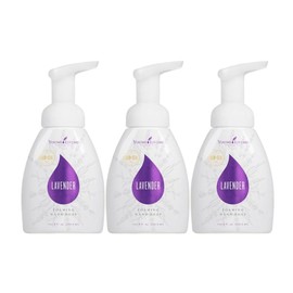Young Living - Lavender Foaming Hand Soap 3 pack of 8 fl oz. | Moisturizing Hand Wash Cleanser | Lavender Scented | Gentle Foaming Enriched with Aloe & Vitamin E
