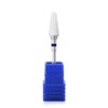 Rolabling Ceramic Nail Drill Bit White Flame Nail Drill Bit