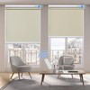 Grandekor Motorized Blinds Shade 1-Channel Remote Controls,Two-Way Motor