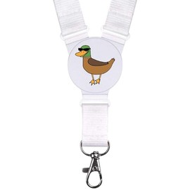 Azeeda 'Ente mit Sonnenbrille' Halsriemen (LY00031329)