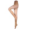 Truform Compression 30-40 mmHg Sheer Pantyhose Beige, Large, 2 Count