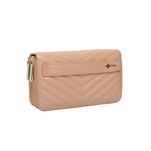 Daisy Rose Dual Zipper Phone Clutch and Wallet for Women