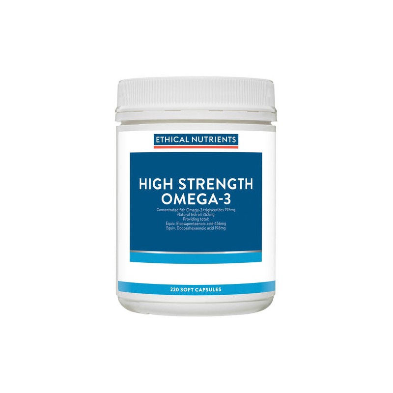 Ethical Nutrients High Strength Omega-3 220 Capsules