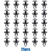 OAUTOO 25pcs Fender Liner Splash Shield Bumper Cover Fascia &