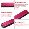 Harmonica Professional Harp Armonica Key of C 24 Hole Polyphony