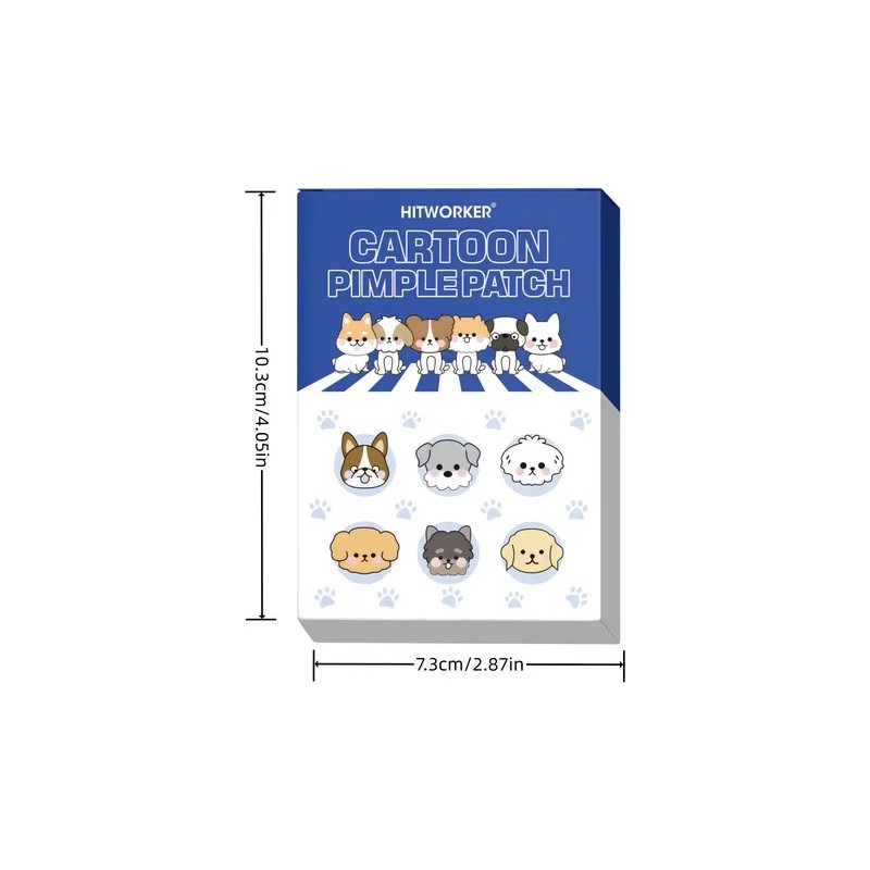 Parches Acné Ácido Salicílico 100pcs Invisibles Full