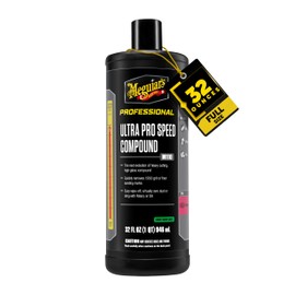 Meguiar's Professional Ultra Pro Speed Compound M11032 - Heavy Duty Compound - Pro Scratch Remover, Oxidation Remover, Heavy Swirl Mark Remover and Car Polish - Ideal for DA Polisher Use, 32 Oz