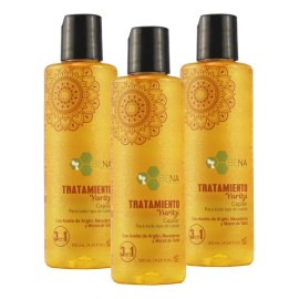 Tratamiento Yuritzi Hidratante, Protector Calor 3 En 1 Bena