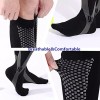Generic 3 Pares De Calcetines Deportivos De Compresión Para Hombre,