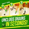 Zip-It PLASTIC DRAIN STICK HAIR CLOG REMOVER, ZIP IT DRAIN