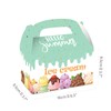 Ice Cream Goodie Boxes, Pack of 12 Paper Gift Boxes