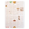 Wax paper news paper/parchment paper/sandwich hamburger wrapping paper, wax paper