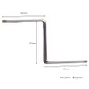 Wake Industry BS-741 Auxiliary Metal Fittings, Stainless Steel NO150, 35X35,