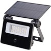 Luminea Solar Spotlight LED: Solar LED Wall Floodlight with PIR