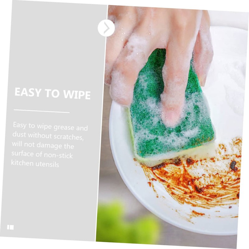 Healeved Dorable Dishwashing Sponge Set Creative Dish Wood Pulp for