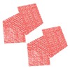 WOONEKY Brick Wall Christmas Tablecloth Set Picnic Table Cover Pe