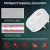 2PCS Ultrasonic Pest Repeller Intelligent Frequency Conversion Safe Harmless Insect