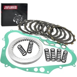JINFANNIBI Clutch Kit Heavy Duty Springs Gasket for Suzuki DRZ400 DRZ400E DRZ400S DRZ400SM