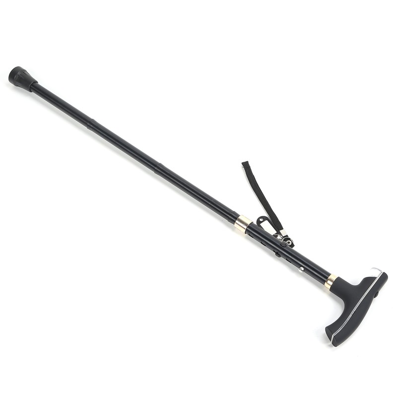 15 Gears Adjustment Elderly Folding Waking Cane Hand Walking Standing