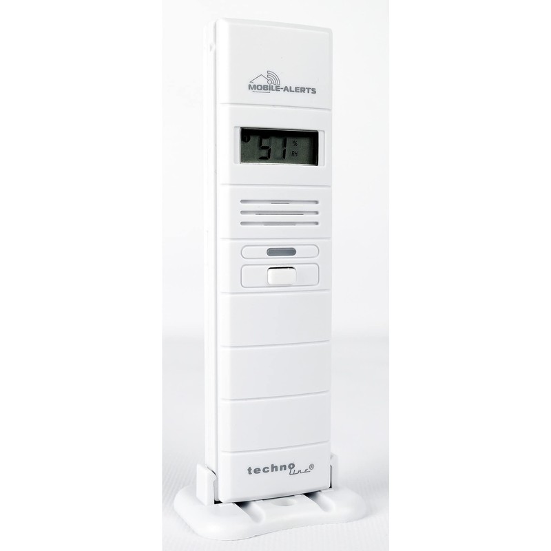 Technoline Thermo-/ Hygrosensor mit Kabel Mobile Alerts MA, 10300, Weiß,