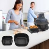 2Pcs Ninja Crispi Air Fryer Liners, Silicone Air Fryer Liners