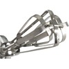 GSD Egg Beater of Stainless Steel, Silver, 32 x 13