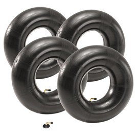 The ROP Shop (4 TIRE Inner Tubes 11x4.00x5 12x4.00x5 TR87 90° Bent Valve for Cub Cadet Mower