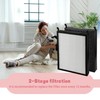 2 Pack HEPA/Carbon Combo Filter Replacement Compatible with NUWAVE OxyPure