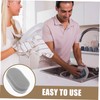 KOMBIUDA 6pcs Kitchen Dish Brush Dual-Sided Scrubbing Sponge for Pot