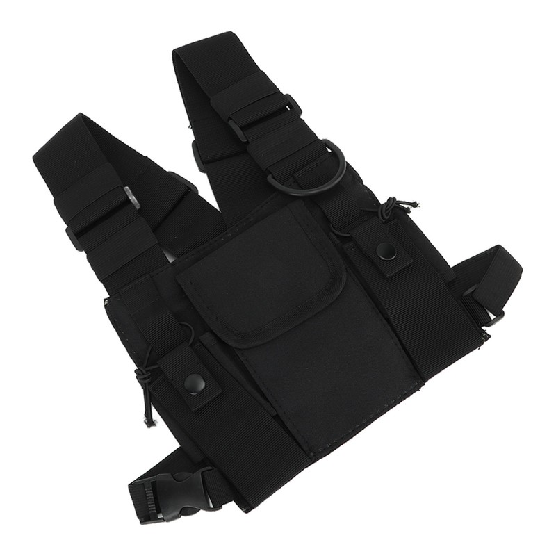 Multifunctional Chest Pack Front Chest Backpack Running Vest Bag for