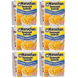 Maruchan Instant Lunch Cheddar Cheese, 2.25 Oz, Pack of 6
