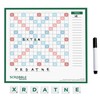 mattelgames Scrabble Duplicate, Board Game and Letters on the Playground,