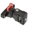 Camera Quick Release Plate 360° Adjustable Monitor Aluminum Alloy Holder