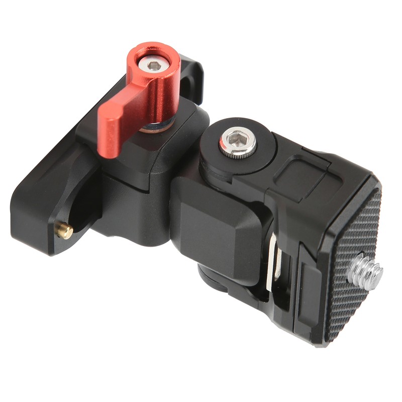 Camera Quick Release Plate 360° Adjustable Monitor Aluminum Alloy Holder