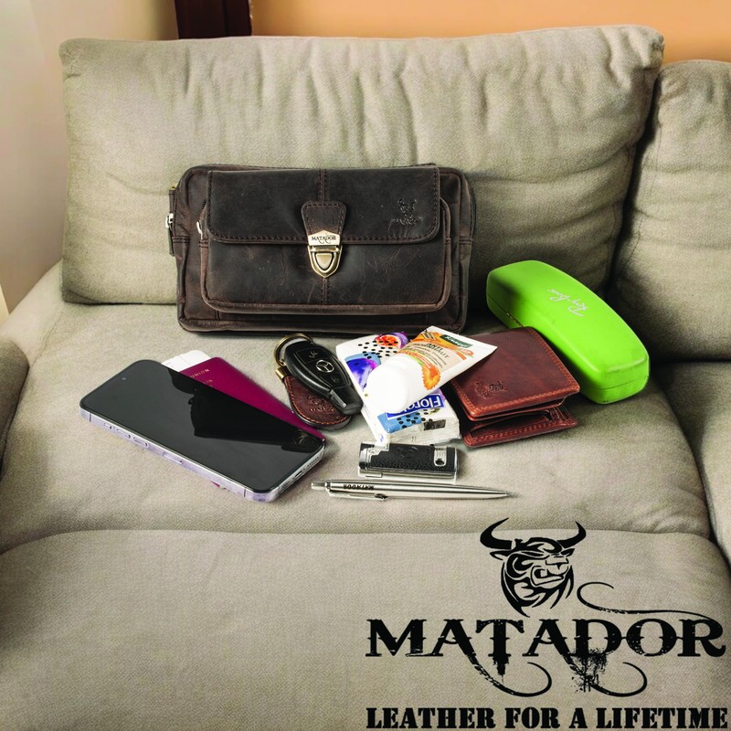 MATADOR (3 in 1 bag) "Cairo" 3119, dark brown